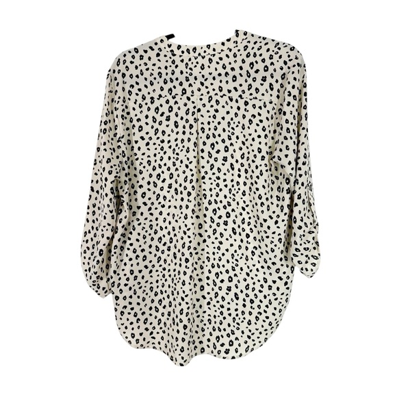 Lush Warren split neck blouse - Picture 5 of 5